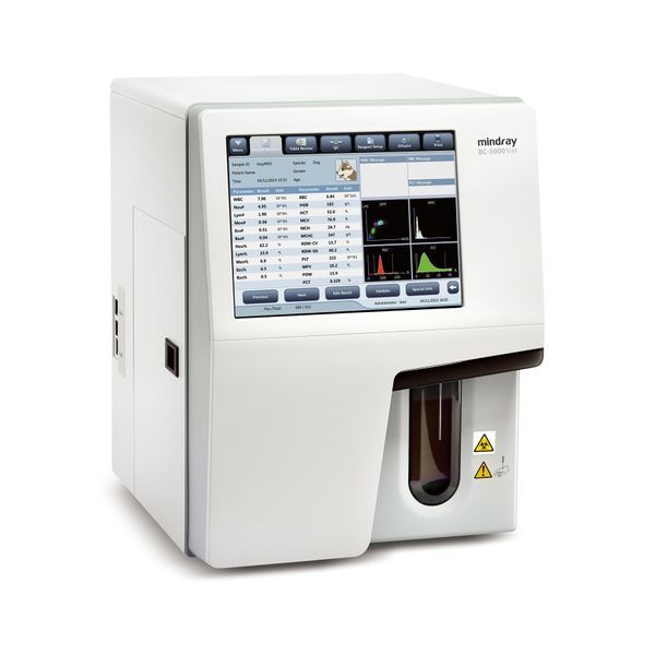 BC-5000 Vet &ndash; 5-DIFF automatic haematology analyser, Mindray