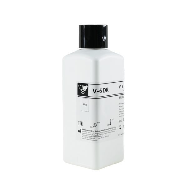 Reagent kit Mindray V-6 for the Mindray BC-60R Vet
